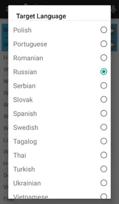 Phrasebook android App screenshot 1